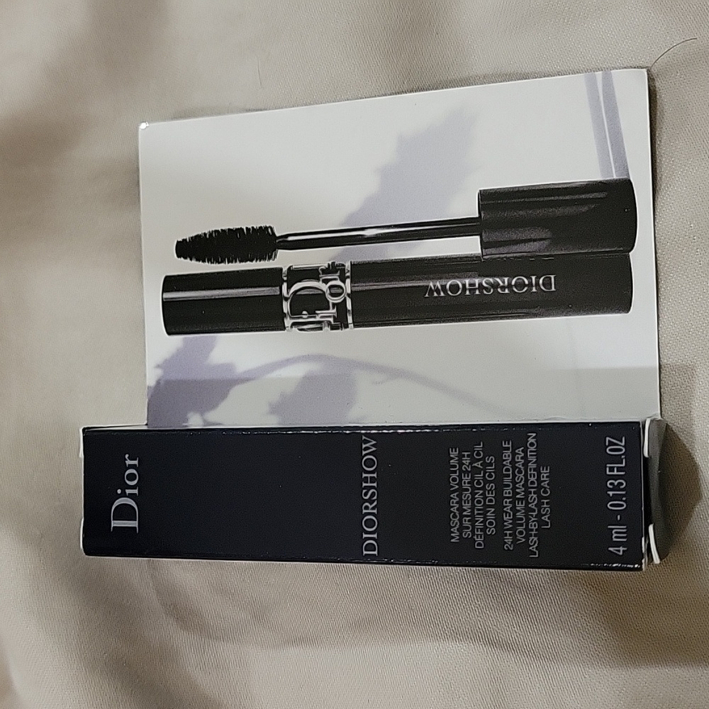 Dior diorshow mascara, black